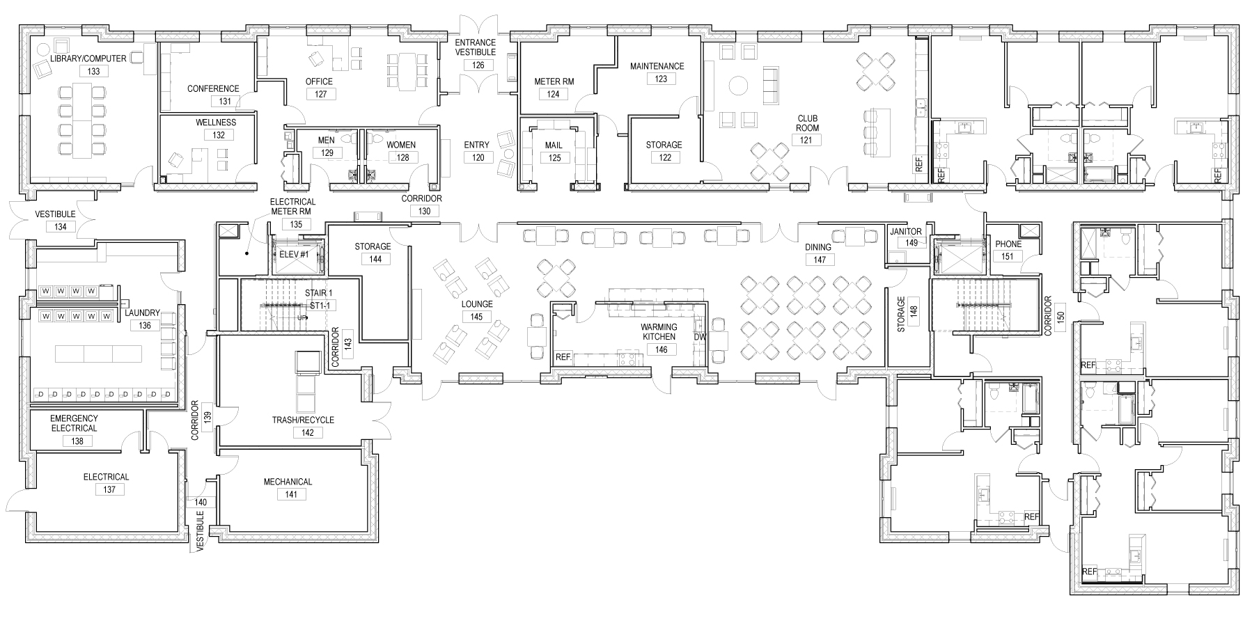 Furniture Layout - Midway Pointe